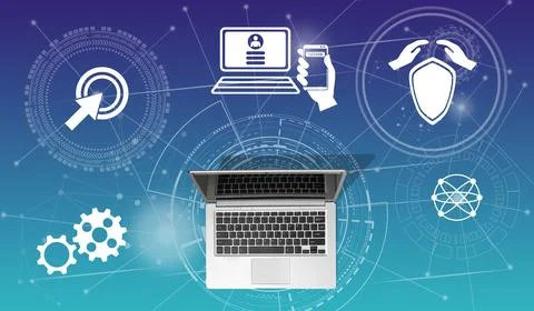 Concept of 2fa Stock Photos