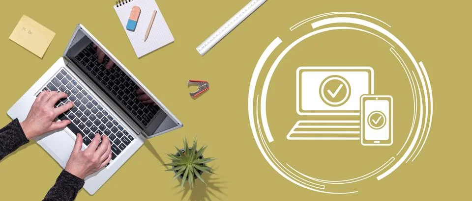 Concept of 2fa Stock Photos