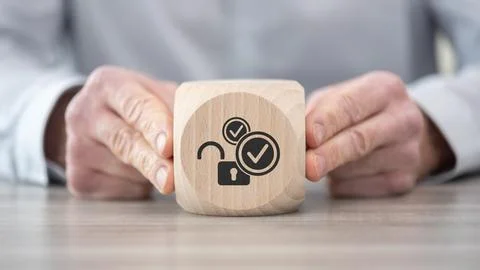 Concept of 2fa 写真素材