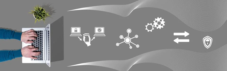 Concept of 2fa Stock Photos