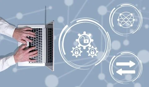 Concept of 2fa Stock Photos