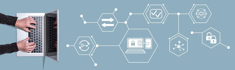 Concept of 2fa Stock Photos