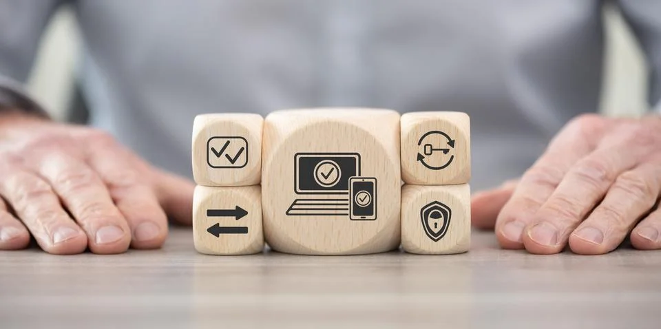 Concept of 2fa Stock Photos