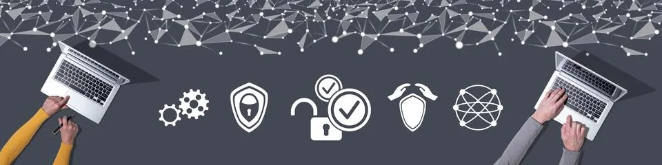 Concept of 2fa Stock Photos