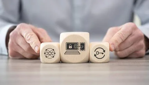 Concept of 2fa Stock Photos