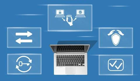 Concept of 2fa Stock Photos