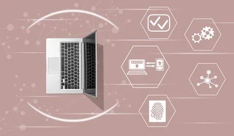 Concept of 2fa Stock Photos