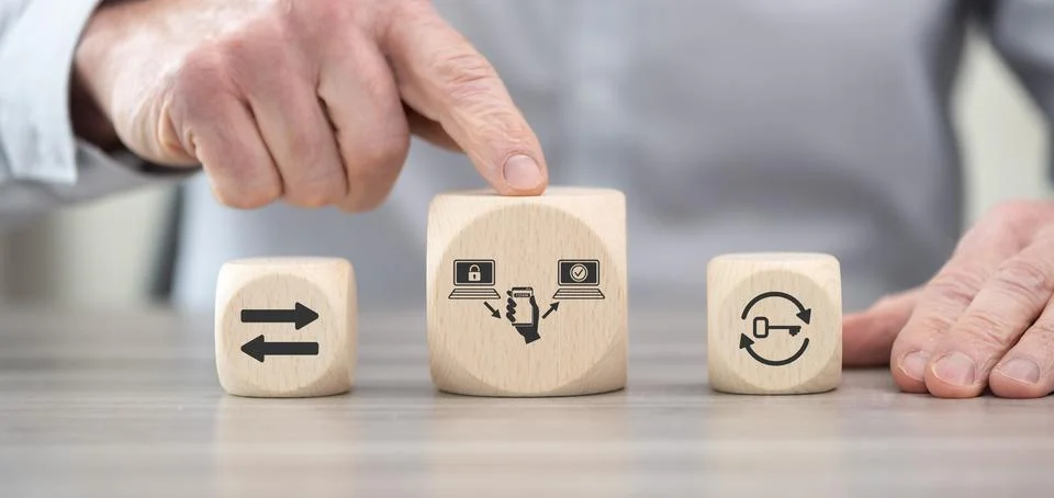 Concept of 2fa Stock Photos