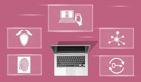 Concept of 2fa Stock Photos