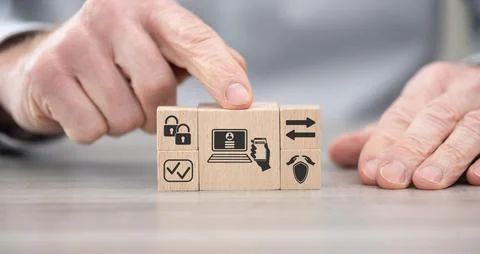 Concept of 2fa Stock Photos