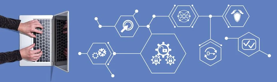 Concept of 2fa Stock Photos