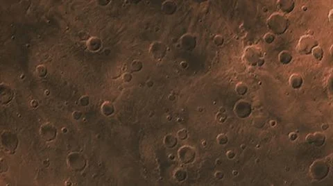 Concept 3-P1 View of the 3D Rendering Realistic Planet Mars Stock Illustration