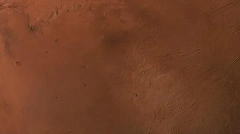 Concept 37-P1 View of the 3D Rendering Realistic Planet Mars Stock Illustration
