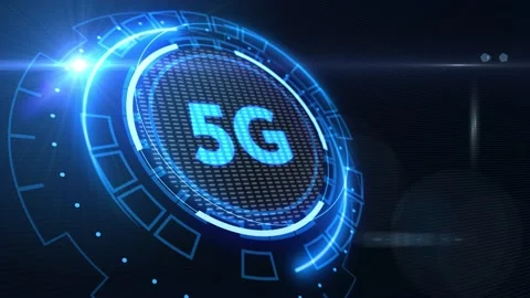The concept of 5G network, high-speed mobile Internet, new generation netwo.. Vídeo Stock 233832217