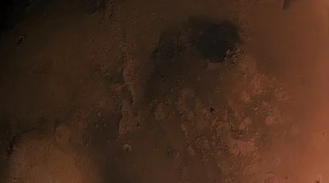 Concept 83-P1 View of the 3D Rendering Realistic Planet Mars Stock Illustration