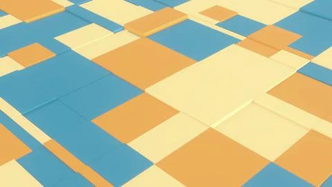 Concept abstract geometry form. Pastel Colored Tech Background with a Geome.. 스톡 일러스트