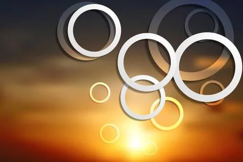 Concept abstract technology vector background. Gradient mesh Concept abstr... Stock Photos