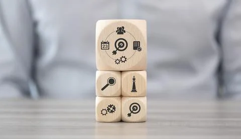 Concept of action plan Stock-Fotos