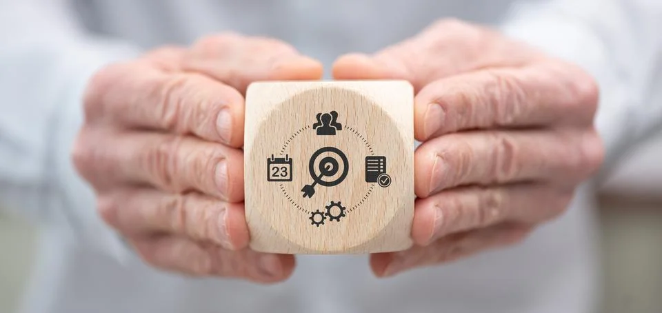 Concept of action plan Stock Photos