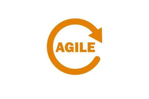 Concept of agile software development 写真素材