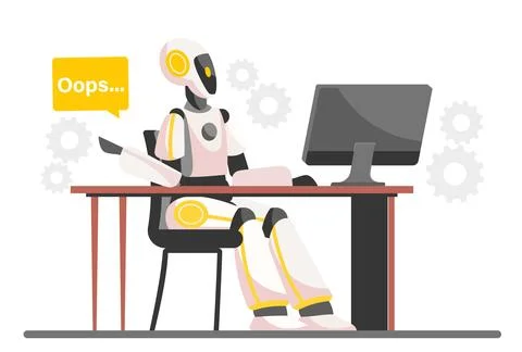Concept of ai Stockillustratie