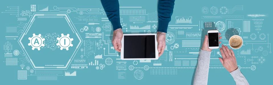 Concept of ai Stock-Fotos