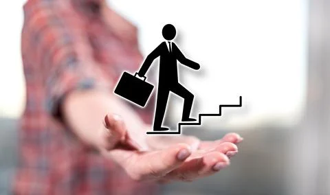 Concept of ambition Stock-Fotos