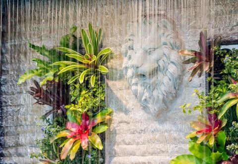 Concept and idea waterfall. Stock Photos