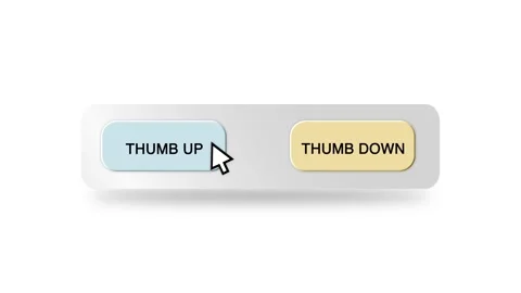 Concept Animation of Cursor Choosing Green Energy or Old Energy Button Stock Footage 301551479