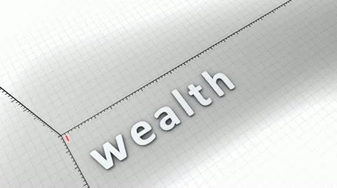 Concept animation, growing chart - Wealth. Stock Footage 21139480