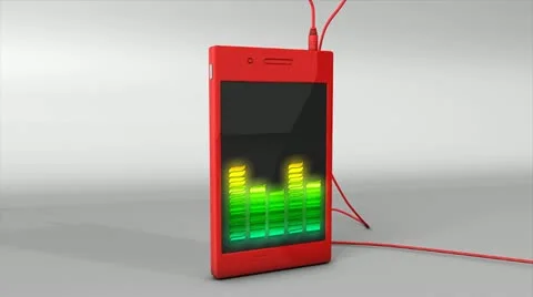 Concept animation, media player device. Stock Footage 10886859