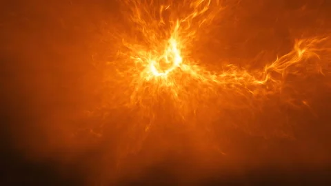 Concept animation of a newborn star Stock Footage 328966270