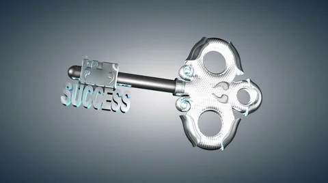 Concept animation success key. 動画素材 51373804