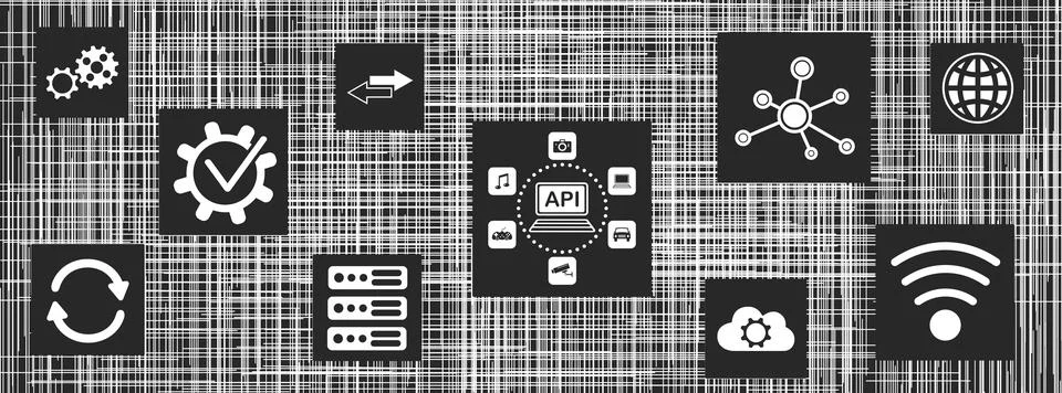 Concept of api 스톡 일러스트