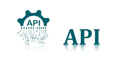 Concept of api Stockillustratie