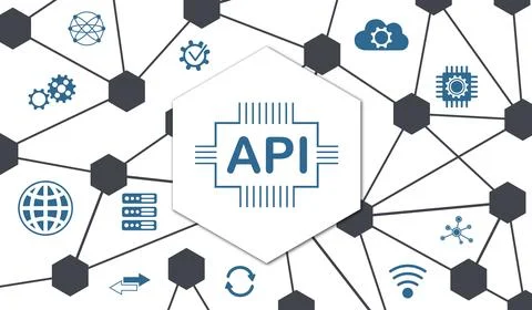 Concept of api Illustrazione stock