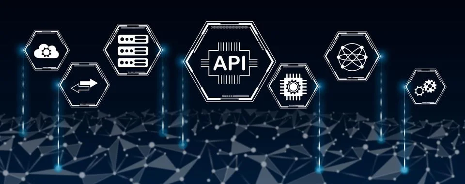 Concept of api Illustrazione stock