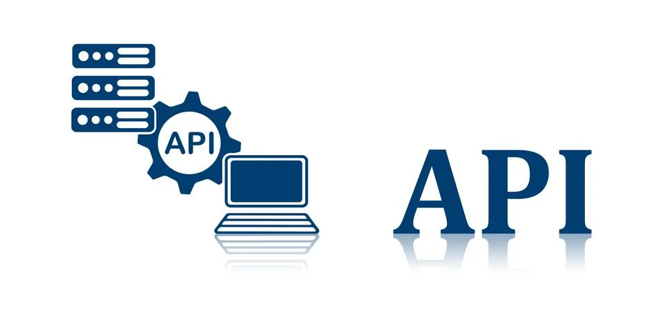 Concept of api イラスト素材