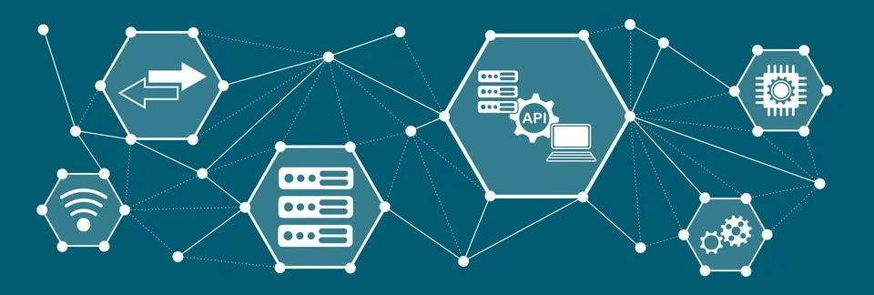 Concept of api 스톡 일러스트