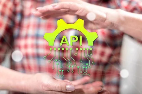 Concept of api Foto stock