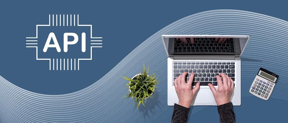 Concept of api Foto stock