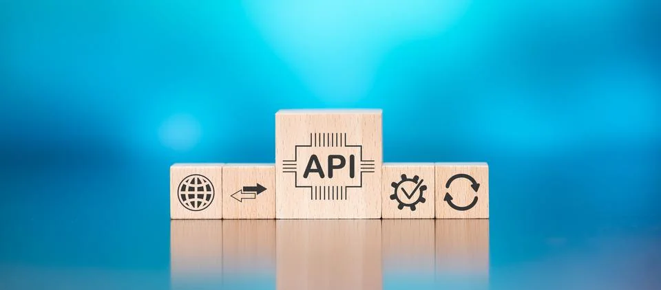 Concept of api Stock-Fotos