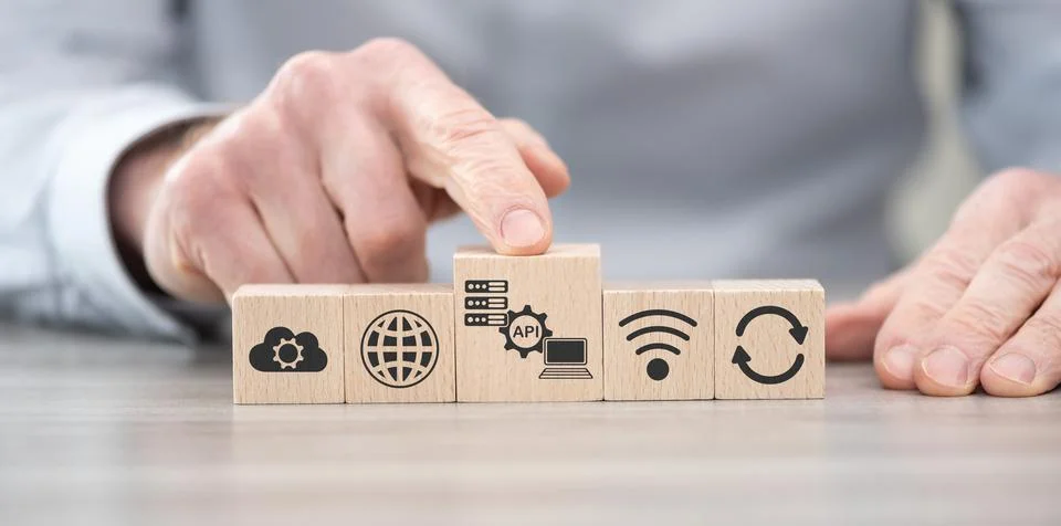 Concept of api Foto stock