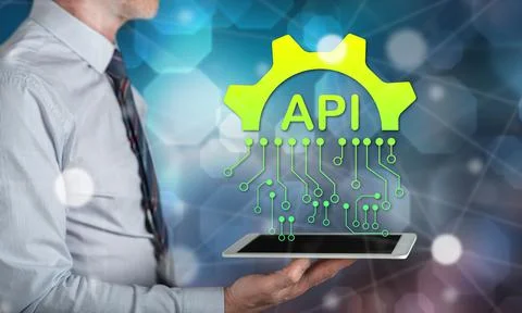 Concept of api Foto stock