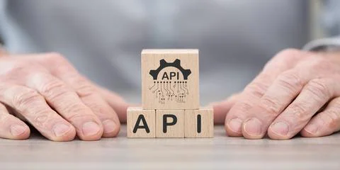 Concept of api Foto stock