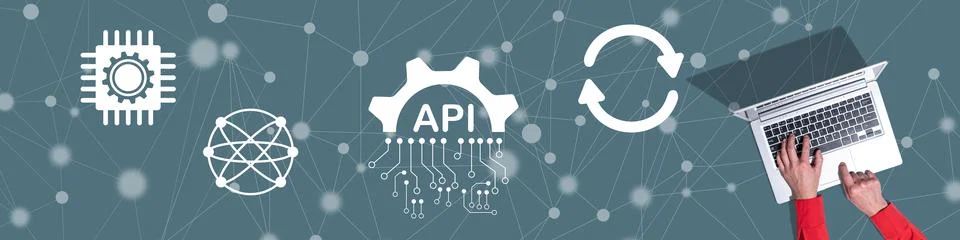 Concept of api Foto stock