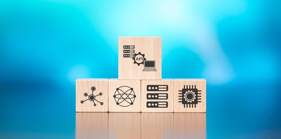 Concept of api Stock-Fotos