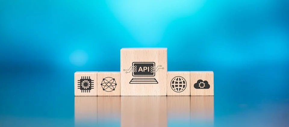 Concept of api Foto stock