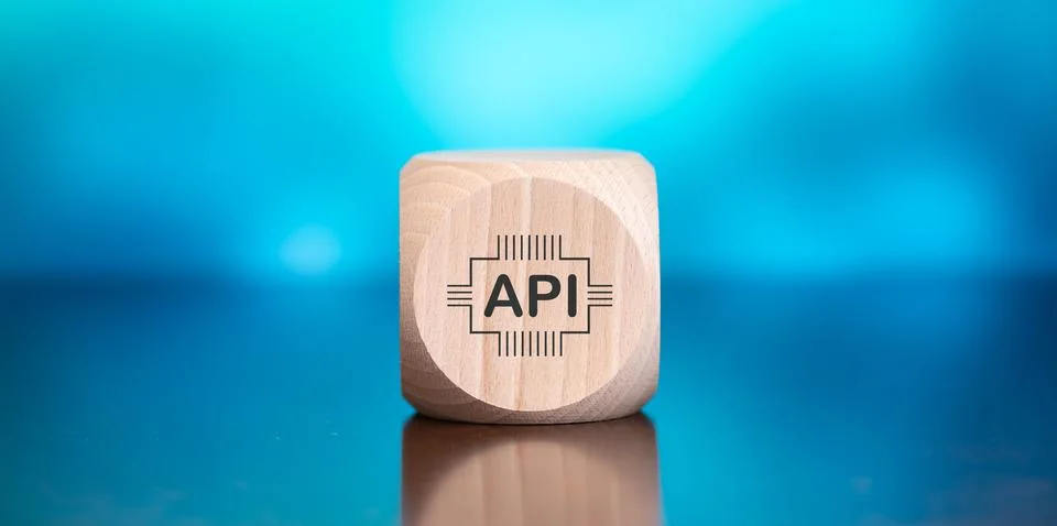 Concept of api Stock Photos