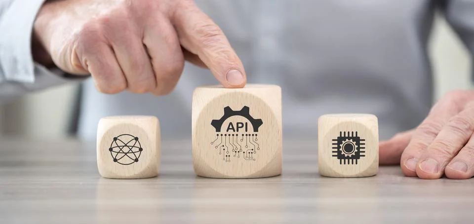 Concept of api Stock-Fotos